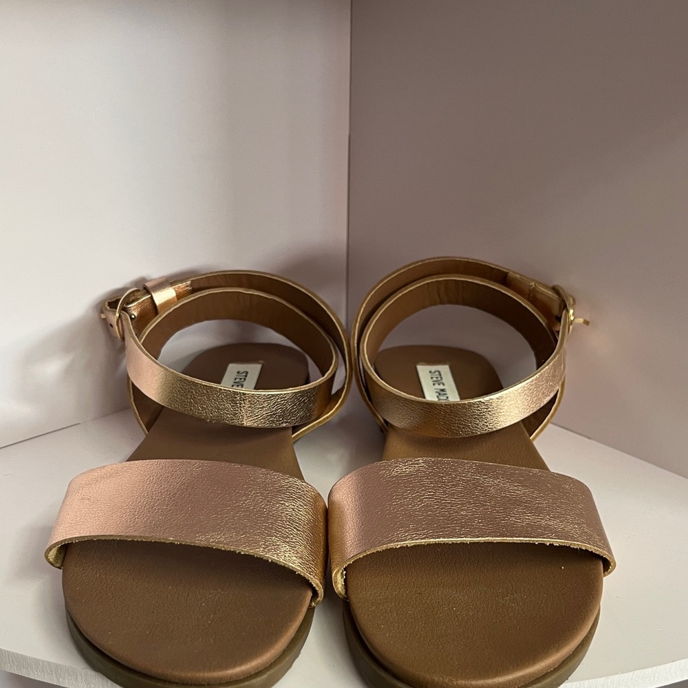 Steve Madden Women's Gold Sandals